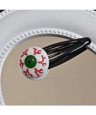 JSGHGDF Bloody Eyeball Hair Clip Barrettes Halloween Headwear Hairpin Cute Barrettes - Buy Online on SooperMarket.com