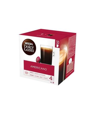 Dolce Gusto Americano | 3x30 Pack | 90 Cups Unflavoured 90 count (Pack of 1)
