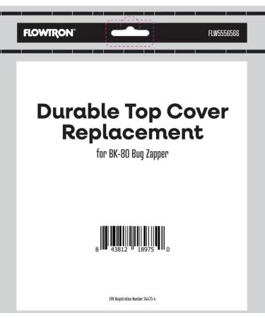 Flowtron BK-80 Bug Zapper Durable Top Cover Replacement - Buy Online on SooperMarket.com