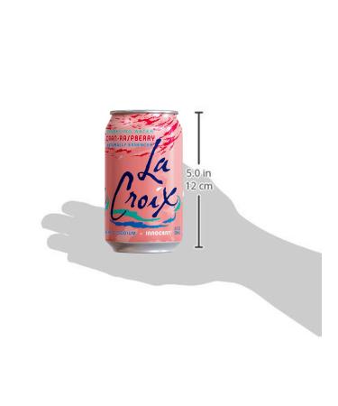 LaCroix Sparkling Water Razz-Cranberry 12 Fl Oz (Pack of 12) - Cranberry Raspberry Flavor - Buy Online on SooperMarket.com