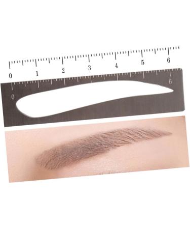 eyebrow drawing tool brow stencils three-point eyebrow ruler eyebrow ruler stencil suite With box - Buy Online on SooperMarket.com