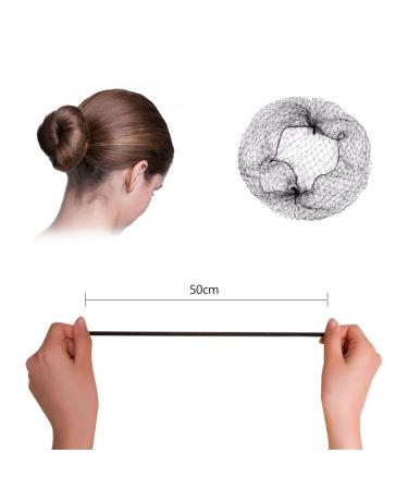 Invisible Hair Grids & Networks for Women | 30pc Hair Nets & Elastic Dutt - Perfect for Ballet & Everyday Use - Buy Online on SooperMarket.com