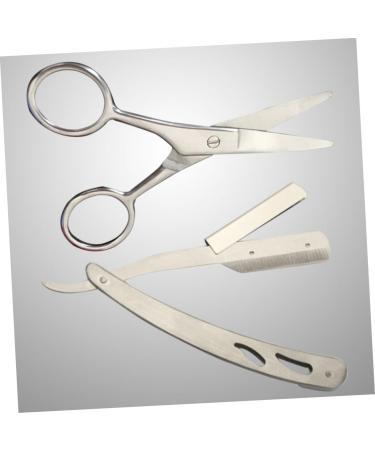 Beavorty 6 Pcs Manual Razors for Men - Stainless Steel Straight Razor & Classic Barber Shaving Tools - Buy Online on SooperMarket.com