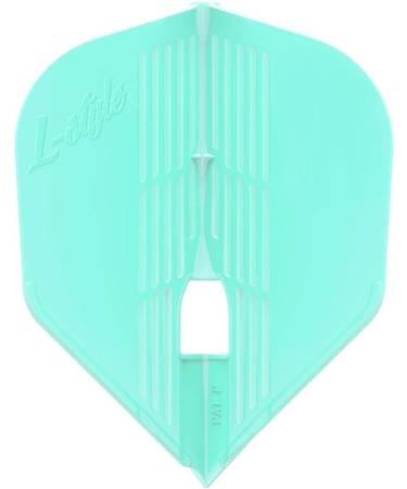 LSTYLE Dart Flights - L3 PRO Kami Small Standard Shape - Ultra Flexible - Miracle Green for Soft Tip and Steel Tip Darts - Buy Online on SooperMarket.com