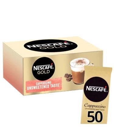 CONCEPTA LONDON Gold Cappuccino Sachets 50 x 14.2g