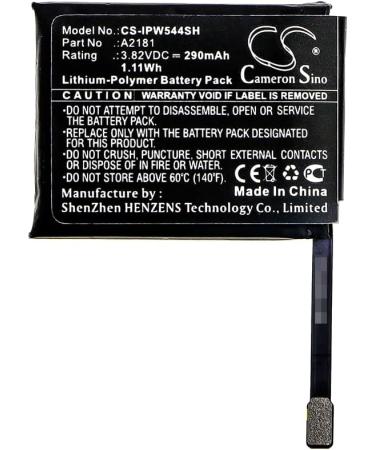 Replacement Battery for app1e MWVF2LL/A MWW12LLA Watch SE2 44mm Series 5 44mm - A2181 290mAh/3.82V | International Shipping Available - Buy Online on SooperMarket.com