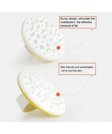 TOSSPER 2pcs Soft Massage Brush | Body Slimming & Exfoliating Spa Bath Brush for Cellulite Reduction - International Shipping Available - Buy Online on SooperMarket.com