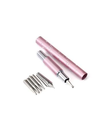 minkissy 1 Set Women s Suits Nail Dotting Pen Brush Gel Painting Pen Nail Dip Kits Nail Stuff Nail Detail Brush DIY Manicure Pen Nail Art Kit Nail Art Pen Paintbrush Pink