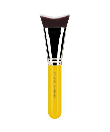 Bdellium Tools Professional Makeup Brush - Studio Series 989 Inverted Face Blending - Soft Synthetic Fibers for Flawless Blending (Yellow 1pc) | International Shipping Available - Buy Online on SooperMarket.com
