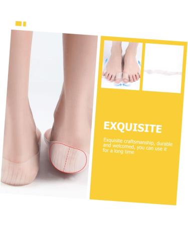 Sleeve Protectors 8 Pcs with Big Splitter, Thumb Protector, and Hallux Valgus Separators - Convenient Straps for Men - Soft Elasto Gel - Transparent - 23.5x2.3cm - Set of 2 - Buy Online on SooperMarket.com