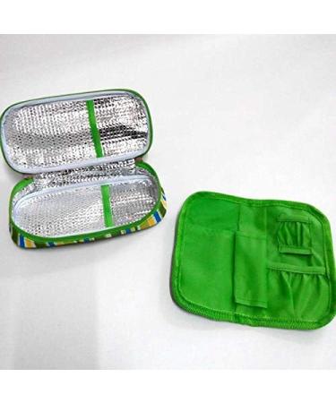 ZHONGHE Insulin Cooler Travel Case Diabetic Medication Organizer Medicals Cooler Bag Waterproof and Insulation Liner(Navy Blue) - Buy Online on SooperMarket.com