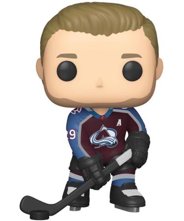Funko POP NHL: Avalanche - Nathan MacKinnon (Home Jersey Avalanche-Nathan MacKinnon (Home Jersey) Collectible Figure
