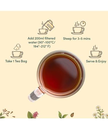 Vahdam Herbal Tea Trial Set | 6 Varieties 60 Tea Bags | Perfect Gift Set for Tea Lovers | International Shipping - Buy Online on SooperMarket.com