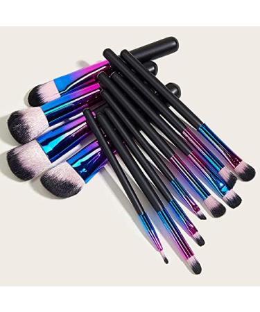 yilin Makeup Brushes Set Powder Blush Eyeshadow Concealer Eye Make Up Brush Cosmetics for Make Up Tools Black Colorful L - Buy Online on SooperMarket.com