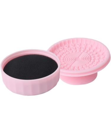 Beavorty 5pcs Makeup Brush Cleaning Box makeup brush cleaner machine makeup brush dry sponge makeup brush cleaner brush bowl brush cleaning mat carpet foldable Silica gel - Buy Online on SooperMarket.com