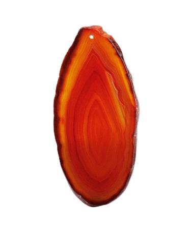 Crystal Rough Gift for Family Natural Banded Agate Stone Madagascar Good Luck Raw Gemstone Body Heathy Specimen Beautiful Collection Gifts Lucky Stone (Color : 1pc Pendant)
