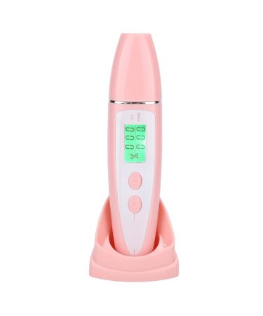 Skin Tester Facial Skin Moisture Oil Analysis Test Pen Digital Skin Detector Pen with LCD Display Skin Care Device for Home (Pink)