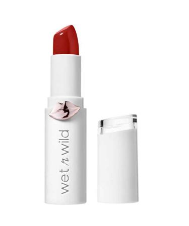 Wet n wild megalast lipstick moisturizing lipstick shiny finish formula with micro balls natural sea plants coenzyme Q-10 vitamin A & e fire-fighting glossy lipstick fire-fighting