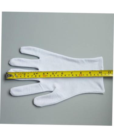 minkissy 6 Pairs Film Handling Spa for Women Large Men Archival Large Long White Work for White Dry Hands Miss - Buy Online on SooperMarket.com