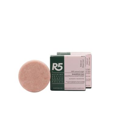 R5-2 x 2in1 Shampoo with Conditioner - 98% natural ingredients with cherry and sunflower oil