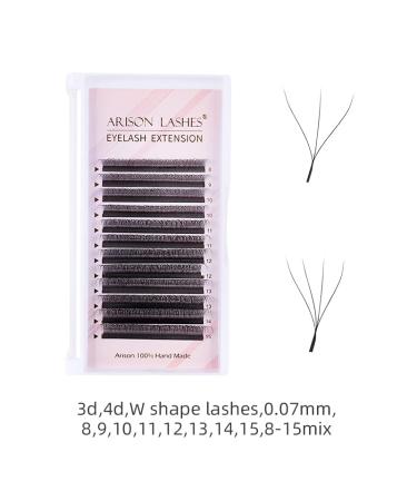 Buy Yy Eyelash Extension D Curl 0.07 - 8mm Mixed Tray | Individual Eyelash Extensions (1 Pack) - Premium Quality Webart - Buy Online on SooperMarket.com