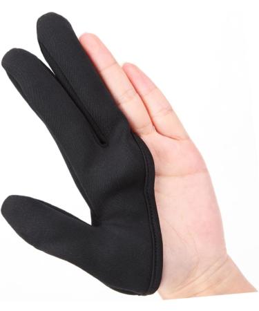 JECOMPRIS 1pc Hair Styling Tools Hair Curling Finger Cover Billiard Straightener Gloves Billiards Glove Flat Iron Styling Tools Heat Resistant Gloves Hair Curler Three Anti-scald Protector Black 11x10cm - Buy Online on SooperMarket.com