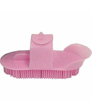 Lincoln Plastic Curry Comb - Pink - Small