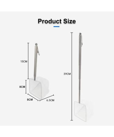 SUAOEO Aquarium Telescopic Shrimp Net Long Handle Fishing Net Shrimp Catch Nets White - Buy Online on SooperMarket.com