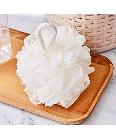 ZONGR Mesh Poufs Bath and Shower Sponge Loofahs Balls - Exfoliating Shower Supplies 2 Pack - Buy Online on SooperMarket.com