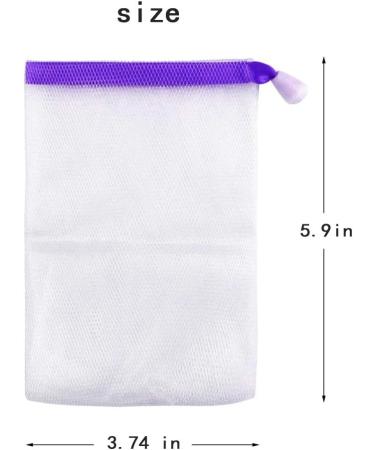 Invoda Handmade Soap Bubbles - Double-Layer Cord Striker & Foam Network for Body & Facial Cleaning (5 Pieces) - Eco-Friendly Bath Tools for Peeling & Refreshing Skin - Buy Online on SooperMarket.com
