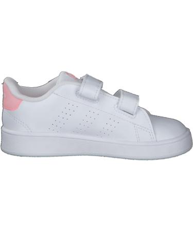 adidas Kids Advantage Cf I Sneaker - Child 8 UK - Ftwr White/ Acid Red - Buy Online on SooperMarket.com