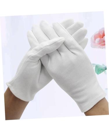 minkissy 24 Pairs Hand Care Laboratory Coin Cotton Industrial Hand Work Moisturizing White Plate - Buy Online on SooperMarket.com