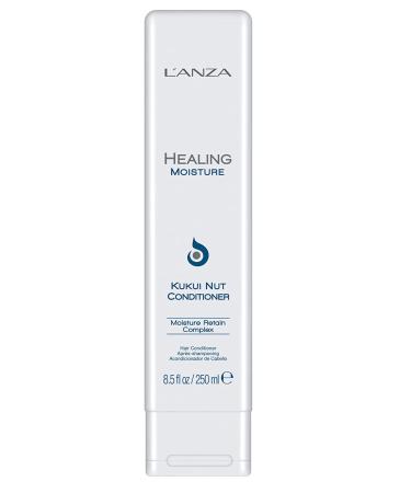 L'ANZA Healing Moisture Kukui Nut Conditioner  Renews Strength  Replenishes Moisture  for a Perfect Silky Look Suitable for All Hair Types (8.5 Fl Oz) 8.5 Fl Oz (Pack of 1)