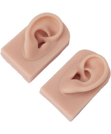 3 Pairs of Silicone Ear Models for Otoplasty & Acupuncture - Soft Flexible Jewelry Display & Piercing Practice - Buy Online on SooperMarket.com
