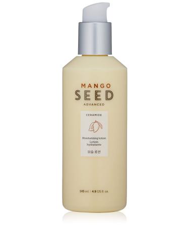 The Face Shop Mango Seed Moisturizing Lotion | Ultra-Moisturizing Lotion for Healthy Radiance to Dry & Flaky Skin | Intense Hydrating & Nourishing Skincare  4.9 Fl Oz (Pack of 1)