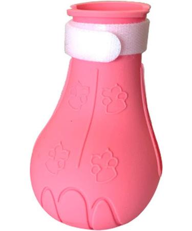 Buy 4-Piece Silicone Anti-Scratch Cat Shoes & Nail Gloves - Pink Perfect Claw Covers for Cats! - Buy Online on SooperMarket.com