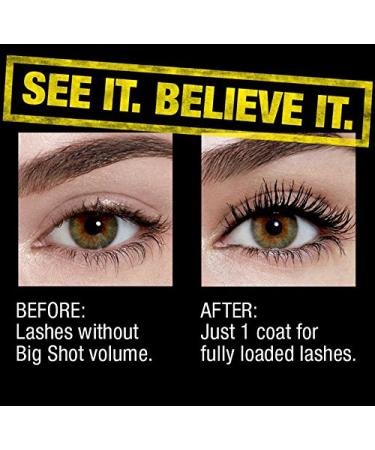 Maybelline Volum' Express The Colossal Big Shot Waterproof Mascara in Brownish Black - 0.32 fl. oz - Buy Online on SooperMarket.com