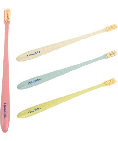 Buy TOVINANNA Extra Soft Toothbrush - 12 Pack for Ultimate Dental Hygiene | Soft Mouth Cleaning Brush for Teeth & Tongue Care | Travel-Friendly Plastic Design - Buy Online on SooperMarket.com