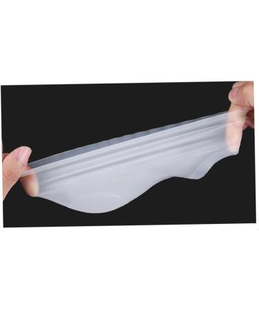 minkissy 3 Pairs Heel Soreness Relief Cushion Sleeves Shoe Inserts Silica Protective Sleeve Pedicure Heel Crack Men and Women White Soft - Buy Online on SooperMarket.com