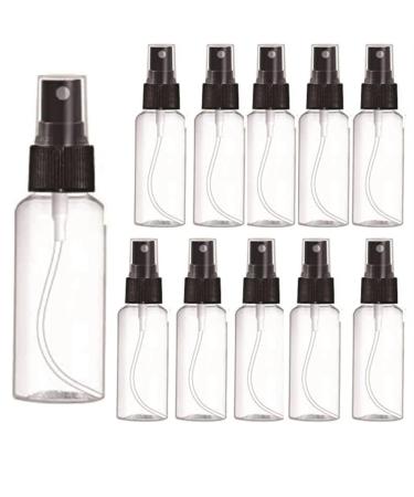 GeRRiT Fine Mist Clear Spray Bottle Refillable Vials Travel Perfume Reusable Spray Bottle for Cleaning Gardening Plants and Outdoor Trips (Color : Clear Size : 100ml) 100ml Clear