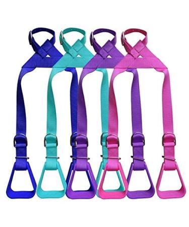 Showman Heavy Duty Nylon Adjustable Buddy Stirrups Pink