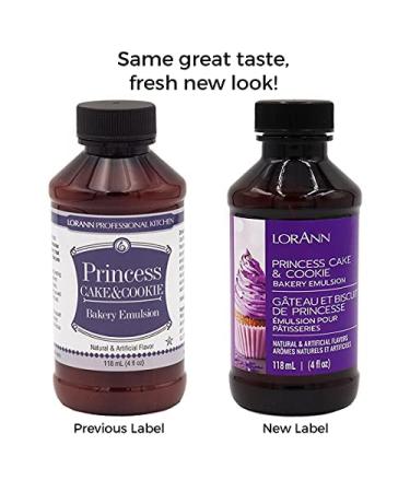 Lorann Princess Cake and Cookie Bakery Emulsion - 4 oz Bottle - Buy Online on SooperMarket.com