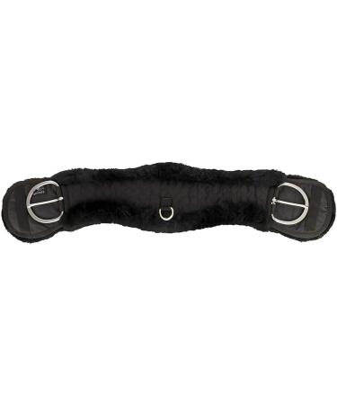 Equinate Western Moon Belt - Anatomical Real Lambskin Saddle Strap | Short Belt | 65-90 cm | Brown & Black - Buy Online on SooperMarket.com