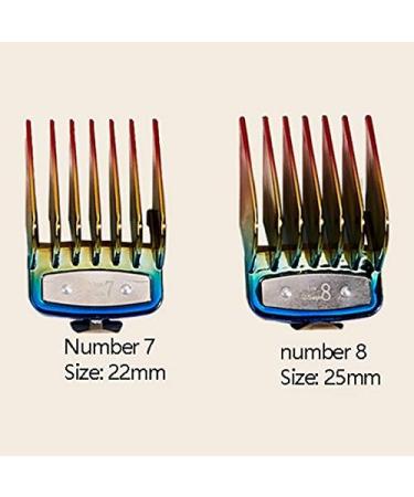 Dasertoe 10 Pieces Professional Hair Clippers Metal Guides Limit Comb Guards for Clippers - Buy Online on SooperMarket.com