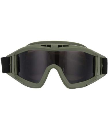 Soluptanisu Tactical Airsoft Glasses - Anti-Fog Military Eye Protection for Paintball & Ski (Green) - Buy Online on SooperMarket.com
