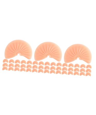 ibasenice 72 Pcs Imitation Chocolate Chips Simulated Chocolate Decor Chocolate Bar Maker Chocolate Models Interesting Chocolate Model Multi-Function Chocolate Model Food Artificial Pink PVC