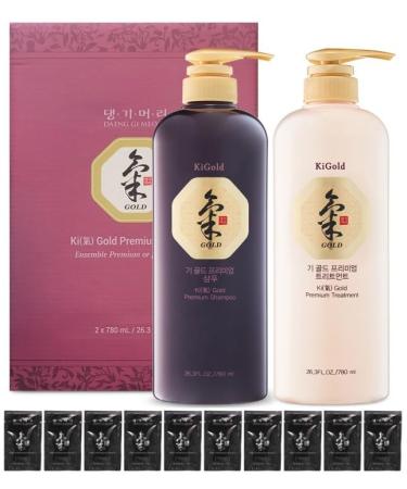 DAENG GI MEO RI - Ki Gold Premium Shampoo Treatment and Travel Pouch Set (10ml Pouch)