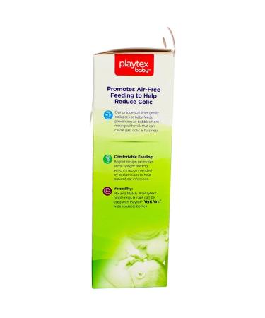 Playtex Nurser Drop-Ins Liners Premium 8-10 oz BPA-Free Bottle for Baby Feeding - Buy Online on SooperMarket.com