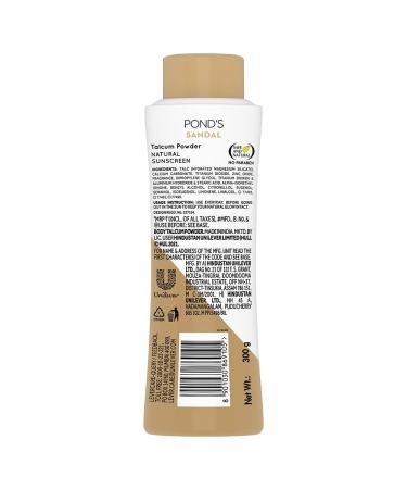 Ponds Sandal Talc (300g) - Refreshing Sandalwood Talcum Powder for Soft and Smooth Skin - Buy Online on SooperMarket.com