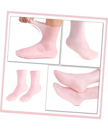 PLAFOPE 1 Pair Moisturizing Socks Beach Socks Foot Protection Covers Foot Protective Socks Elastic Long Socks Moisturizing Long Socks Moisturizing Feet Socks Moisturizing Foot Socks 20x10cm - Buy Online on SooperMarket.com